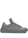 Dolce & Gabbana Portofino Low-top Sneakers In Grey