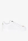 Dolce & Gabbana Portofino Low-top Sneakers In Calf Leather In White