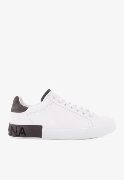 DOLCE & GABBANA PORTOFINO LOW-TOP SNEAKERS