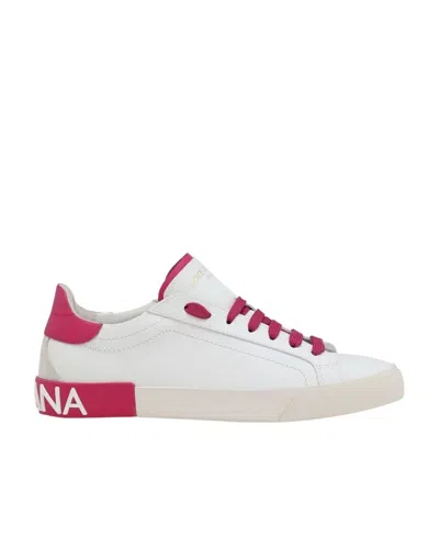 DOLCE & GABBANA DOLCE  GABBANA PORTOFINO LACE-UP SNEAKERS