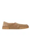 Dolce & Gabbana Derby In Calfskin Crust Color Hazelnut In Brown