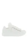 Dolce & Gabbana Engraved Logo Low-top Lace-up Sneakers In Bianco Ottico