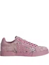 Dolce & Gabbana Portofino Sneakers In Multi