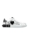 Dolce & Gabbana Portofino Calfskin Sneakers