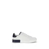 Dolce & Gabbana White Sneakers With Minimalist Design And Cushioned Sole In White