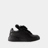Dolce & Gabbana Snk Man Sneakers Black Size 9 Lambskin In Black