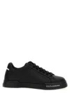 Dolce & Gabbana Portofino Low-top Sneakers In Black
