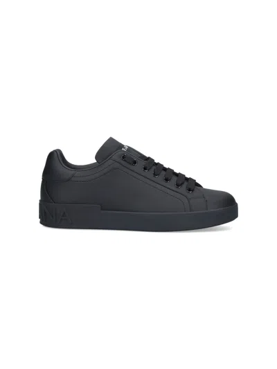 Dolce & Gabbana "portfino" Sneaker In Purple