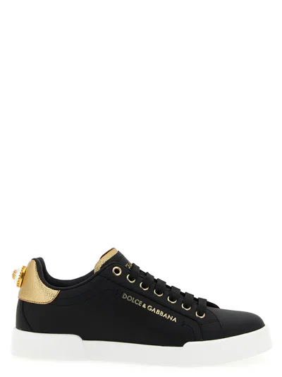Dolce & Gabbana 'portofino' Sneakers In Black