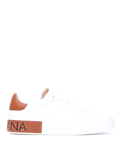DOLCE & GABBANA ZAPATILLAS - BLANCO