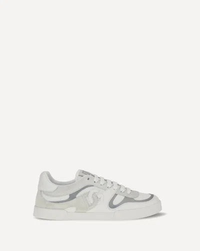 Dolce & Gabbana Portofino Sneakers In Gray