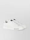 Dolce & Gabbana Mens White Portofino Low-top Leather Trainers