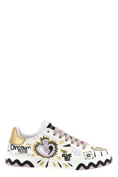 Dolce & Gabbana 'portofino' Sneakers In Multi