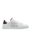 Dolce & Gabbana Round Head Low-cut Sneakers In White