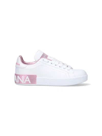 Dolce & Gabbana 'portofino' Sneakers In White