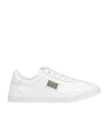 Dolce & Gabbana Dg Original Calfskin Sneakers In White