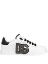 Dolce & Gabbana Portofino Light Strobel Sneakers In White
