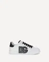 Dolce & Gabbana Portofino Light Strobel Sneakers In White