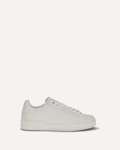 Dolce & Gabbana Portofino Sneakers In White
