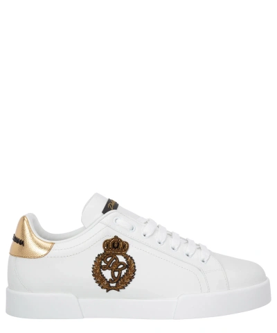Dolce & Gabbana 'portofino' Sneakers In White