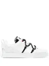 Dolce & Gabbana Dolce And Gabbana White Insert Portofino Sneakers In White