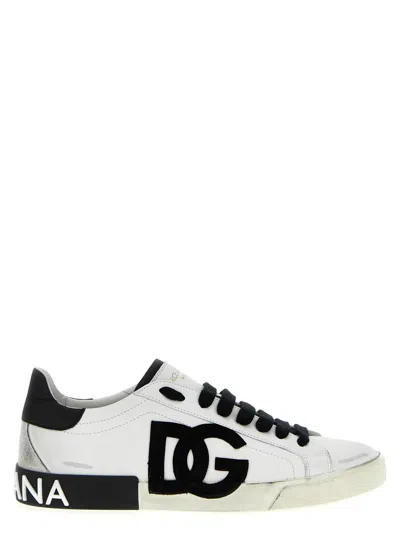 Dolce & Gabbana Portofino Sneakers White/black