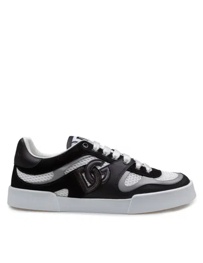 DOLCE & GABBANA DOLCE & GABBANA PORTOFINO SNEAKERS WITH BREATHABLE CALFSKIN