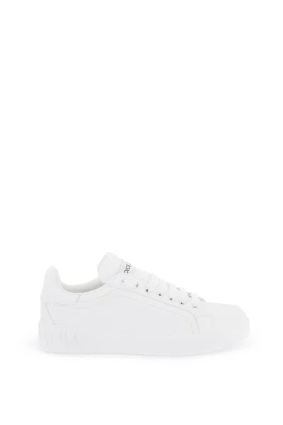 Dolce & Gabbana Portofino Sneakers Women In White