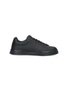 Dolce & Gabbana Portofino Light Black Sneakers With Logo Patch On The Tongue And Tonal Logo Lettering On The Heel In In Black