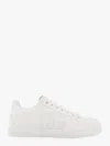 Dolce & Gabbana Women Portofino Low-top Leather Sneakers With Lateral Monogram In White