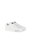 Dolce & Gabbana Leather Sneakers With Lateral Logo Patch