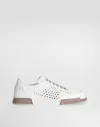 Dolce & Gabbana Men Mesh Panel Sneakers In White