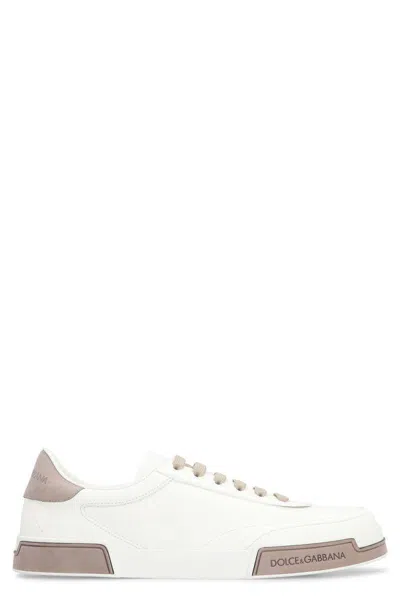 Dolce & Gabbana Portofino Yatch Low-top Sneakers In White