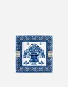 Dolce & Gabbana Porcelain Ashtray In Multicolor