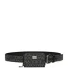 Dolce & Gabbana Pouch-detail Logo Belt