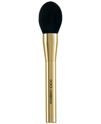 Dolce & Gabbana Powder & Highlighter Beauty Brush In Transparent