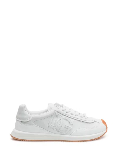 Dolce & Gabbana Premium Sneakers For Effortless Style In White
