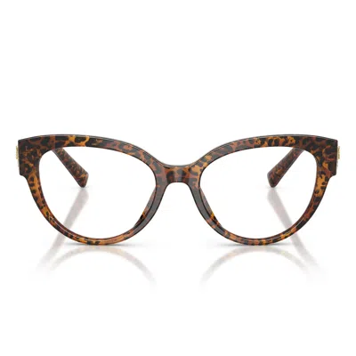 Dolce & Gabbana Prescription Glasses Dg3440 3470 X Devotion Leo Transparent/transparent Women In Multi