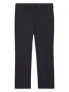Dolce & Gabbana Pressed-crease Straight-leg Chinos In Blue