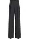 Dolce & Gabbana Pressed Crease Straight-leg Trousers In Grey