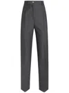 Dolce & Gabbana Pressed Crease Straight Leg Trousers In Multicolor