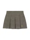 Dolce & Gabbana Prince-of-wales Pattern Skirt In Black