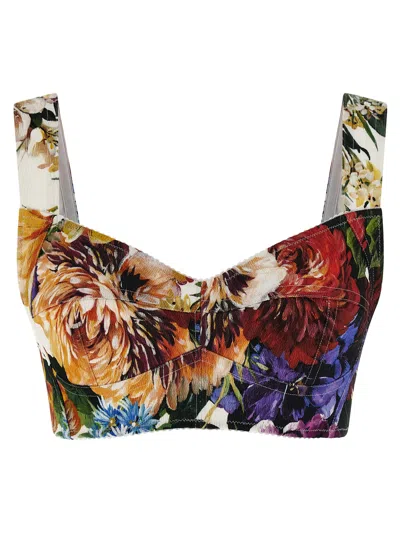 DOLCE & GABBANA PRINT TOP