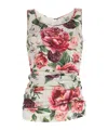 Dolce & Gabbana Print Top In Multi