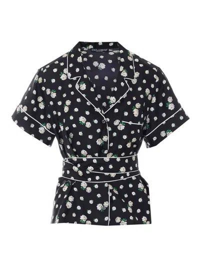 Dolce & Gabbana Print Vanity Shirt In Multi