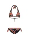 Dolce & Gabbana Printed Bikini In Multi
