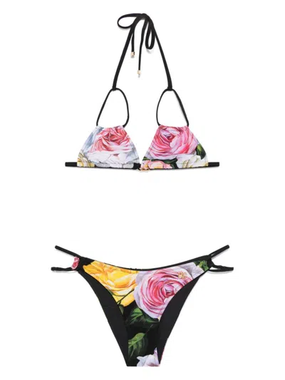 DOLCE & GABBANA DOLCE & GABBANA PRINTED BIKINI SET