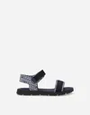 Dolce & Gabbana Printed Calfskin Sandals In Print
