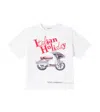 Dolce & Gabbana Italian Holiday Print Jersey T-shirt In White