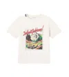Dolce & Gabbana Jersey T-shirt With Postcard Print In Multi